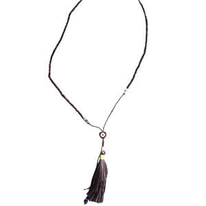 Red And Purple Very Delicate‎ Necklace